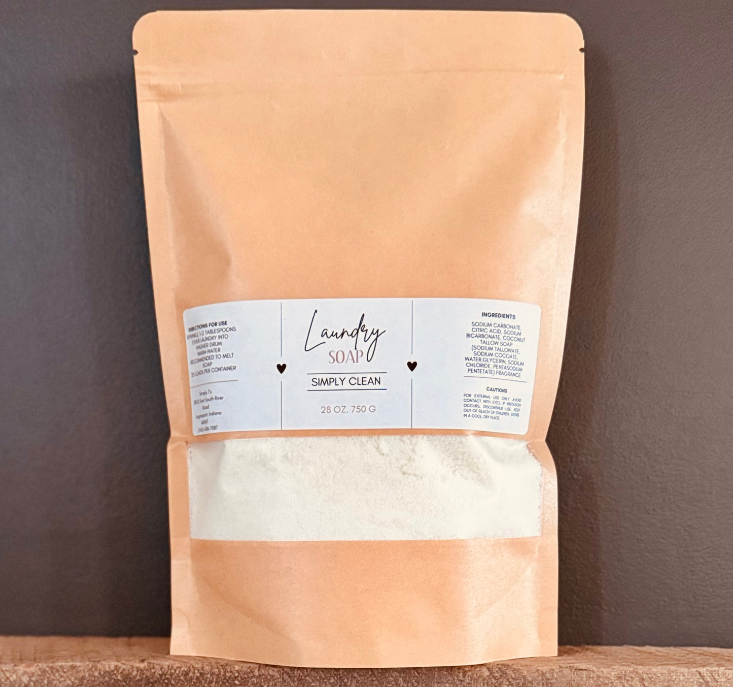 Laundry Soap Refill Bag