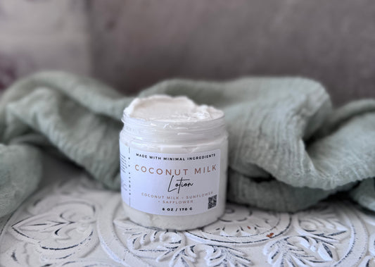 Coconut Milk Lotion 6 Oz Jar