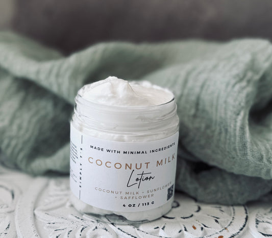 Coconut Milk Lotion 4 Oz Jar
