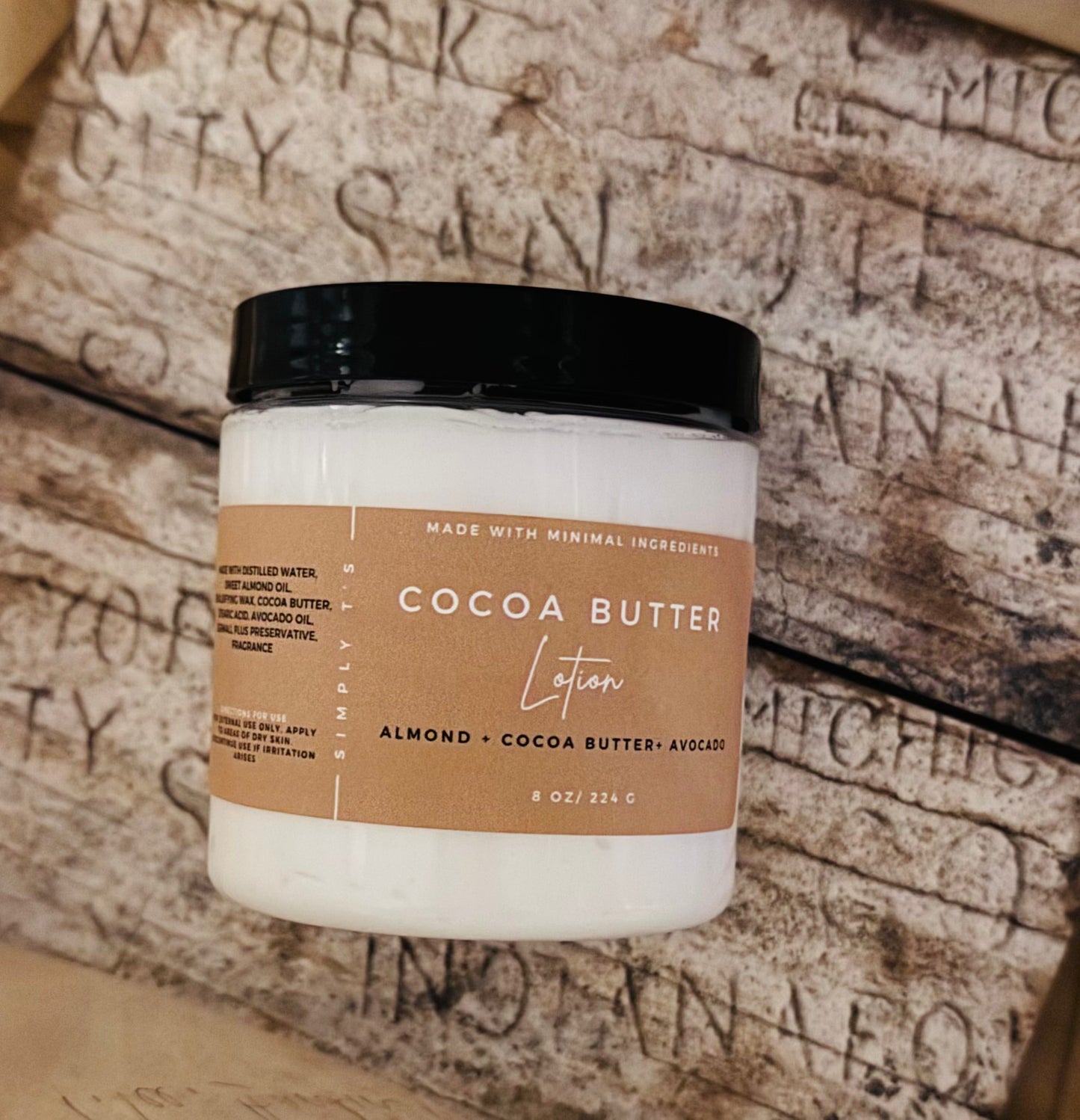 Cocoa Butter Body Lotion 8 Oz